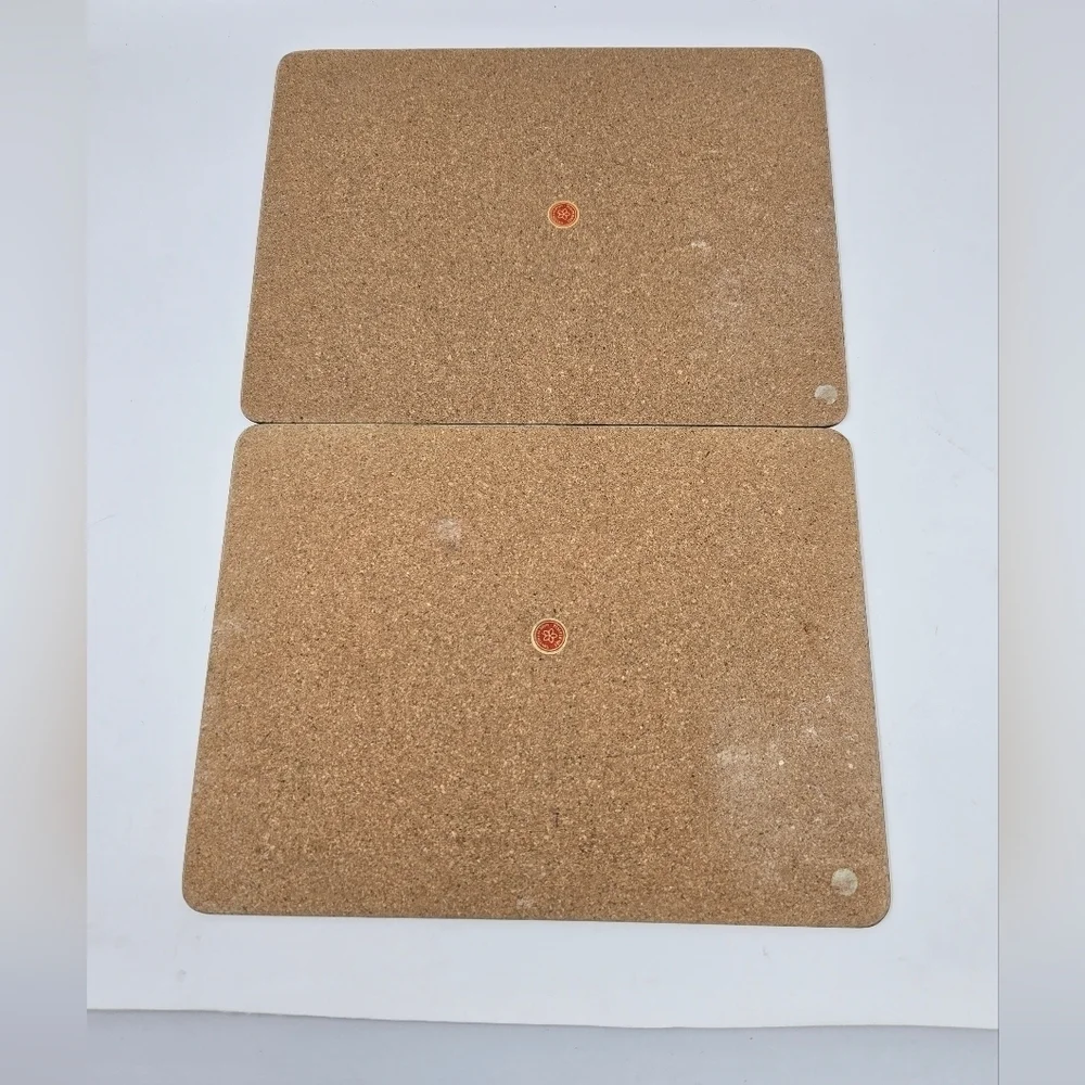 VINTAGE PIMPERNEL ENGLISH COUNTRY COTTAGES TRIVET PLACEMAT SET OF 5 ENGLAND CORK